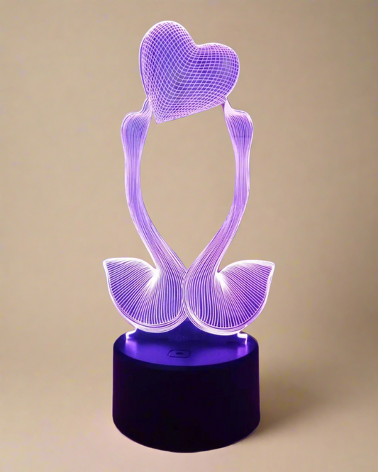 Swan Hologram - Clé de Coeur