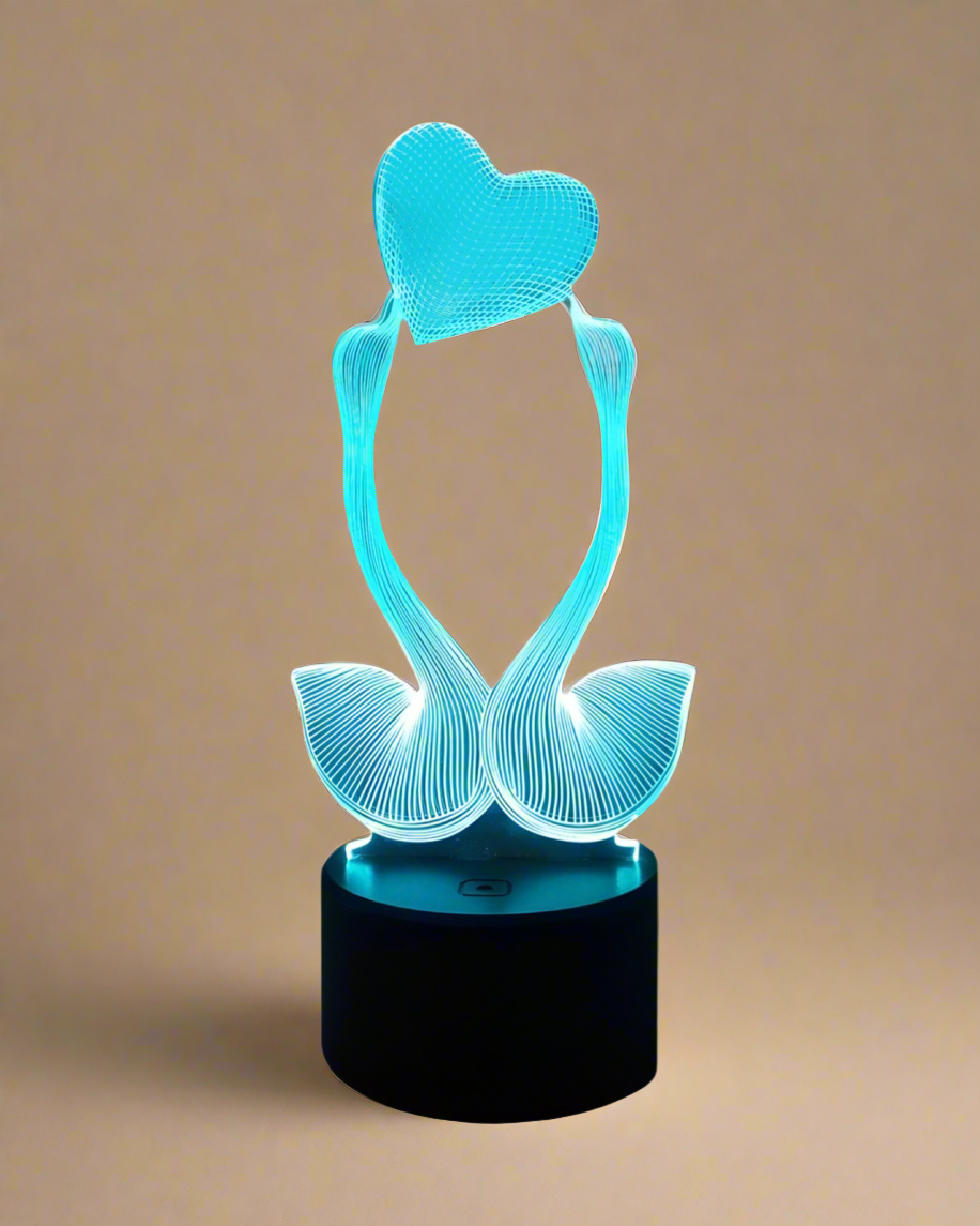 Swan Hologram - Clé de Coeur