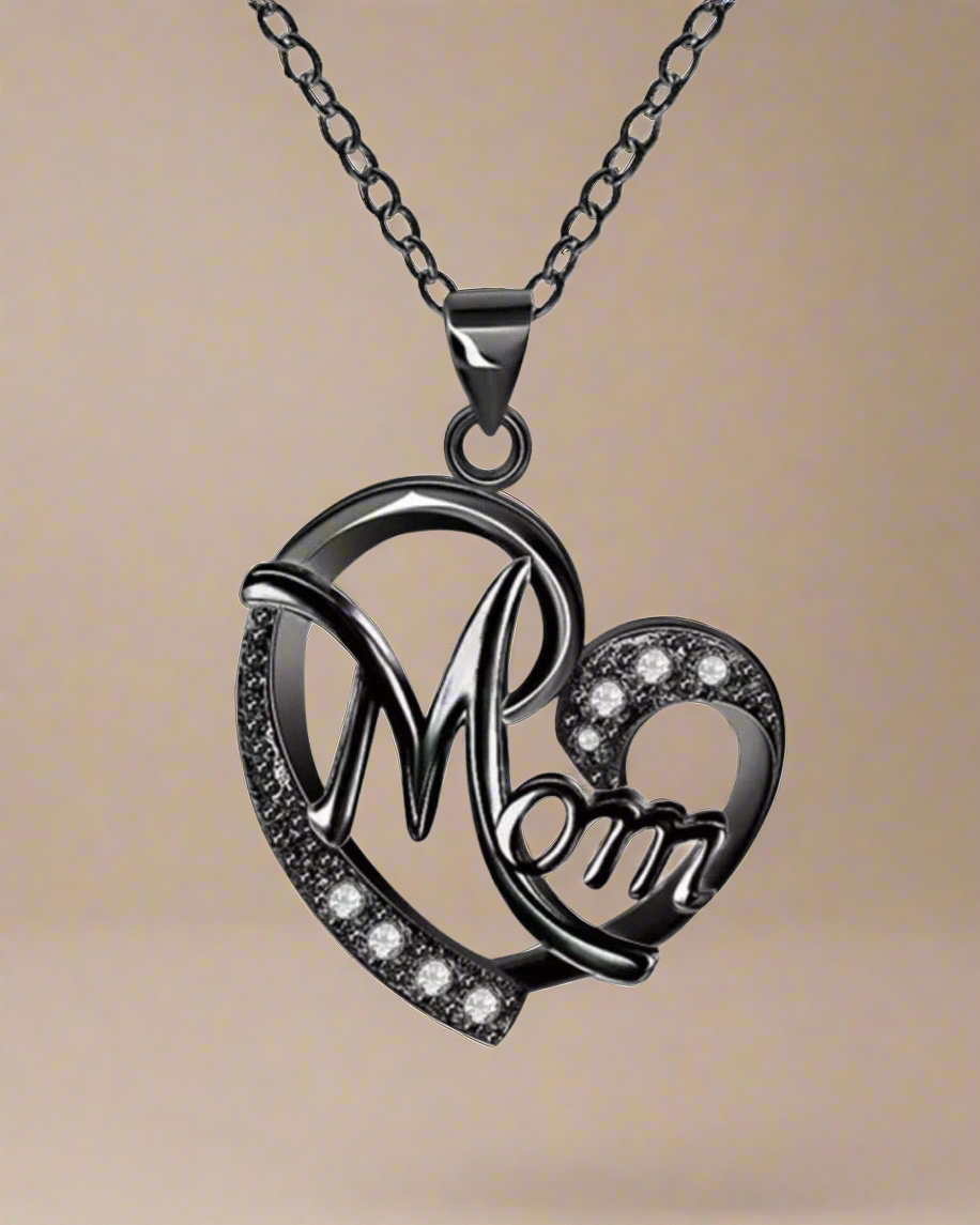 Love Mom Necklace - Clé de Coeur