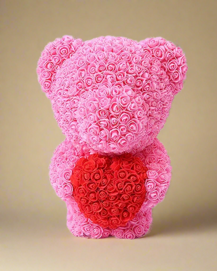 Hearty Rose Bear - Clé de Coeur