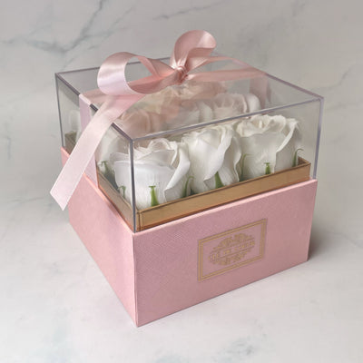 Square Soap Flower Box - Clé de Coeur