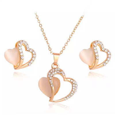 Hearty Jewelry Set - Clé de Coeur