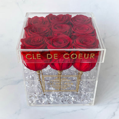 Clear Rose Box - Clé de Coeur