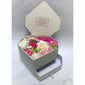 Rose Soap Flower Box with Drawer - Clé de Coeur
