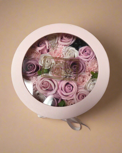 Double Decker Rose Soap Box - Clé de Coeur