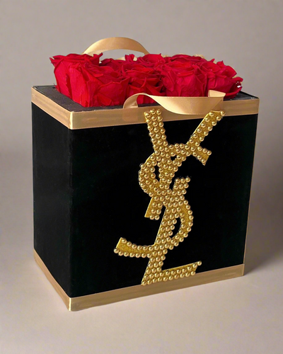 Black Velvet Preserved Roses - Clé de Coeur