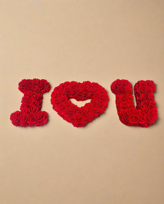 I ♡ U Roses - Clé de Coeur