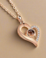 Love Projection Necklace - Clé de Coeur