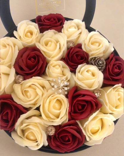 Double Decker Rose Soap Box - Clé de Coeur