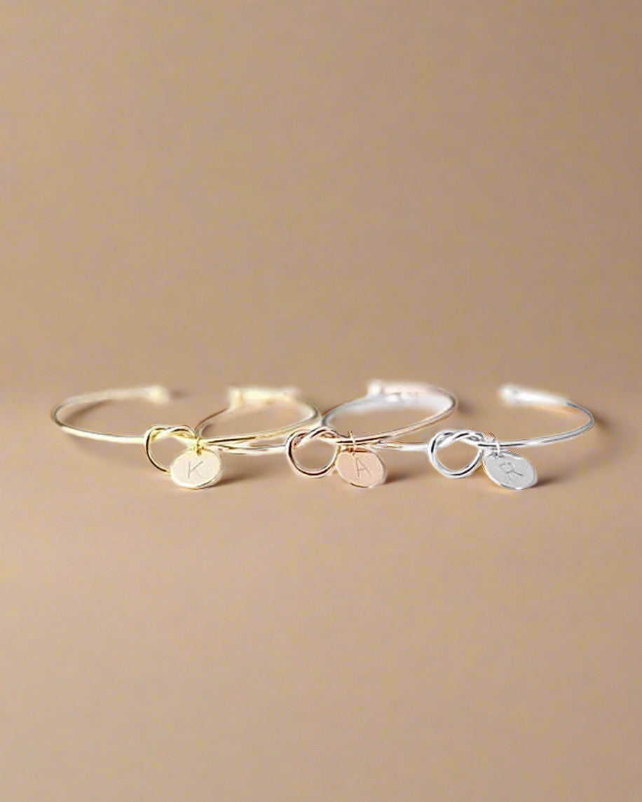 Initial Bracelet - Clé de Coeur