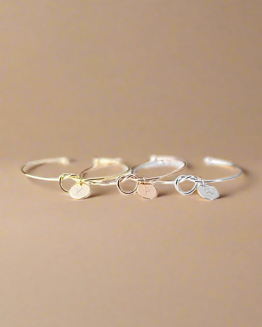 Initial Bracelet - Clé de Coeur