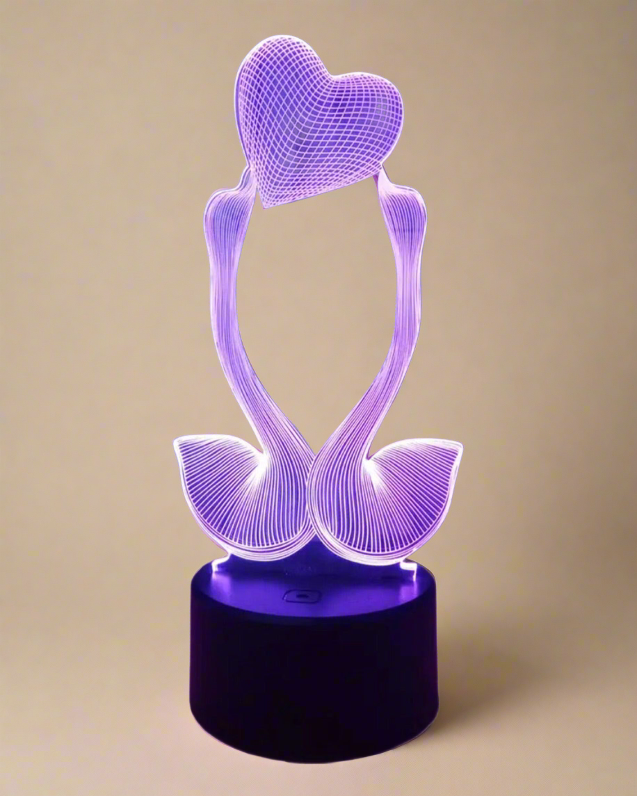 Swan Hologram - Clé de Coeur