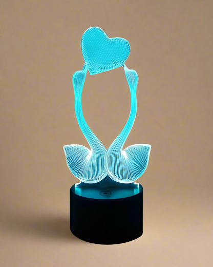Swan Hologram - Clé de Coeur