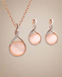 Dazzling Teardrop Jewelry Set - Clé de Coeur