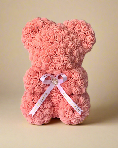 Baby Rose Bear - Clé de Coeur