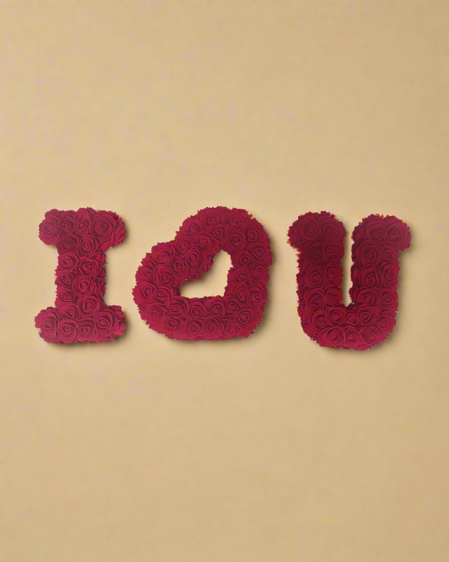 I ♡ U Roses - Clé de Coeur