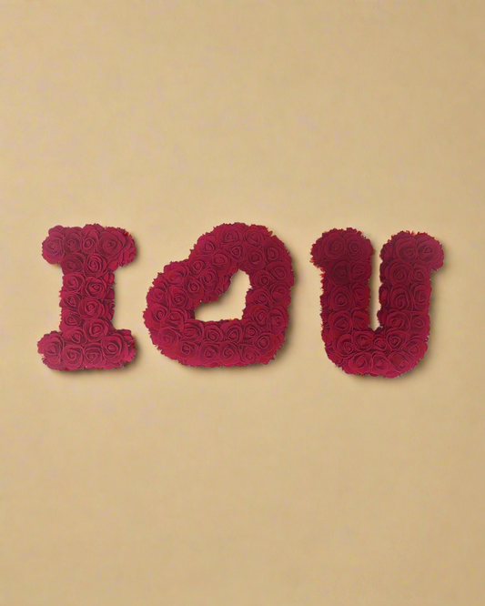 I ♡ U Roses - Clé de Coeur