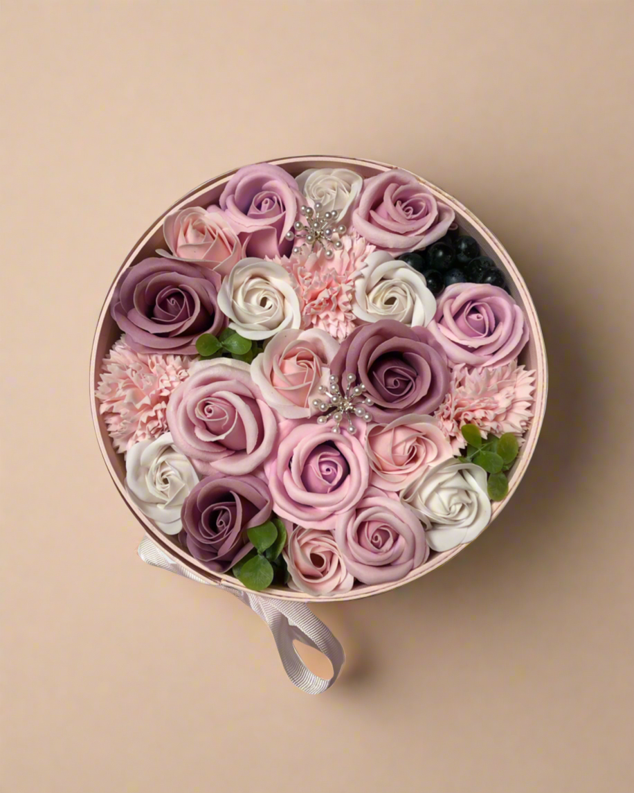 Double Decker Rose Soap Box - Clé de Coeur