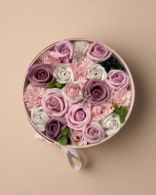 Double Decker Rose Soap Box - Clé de Coeur