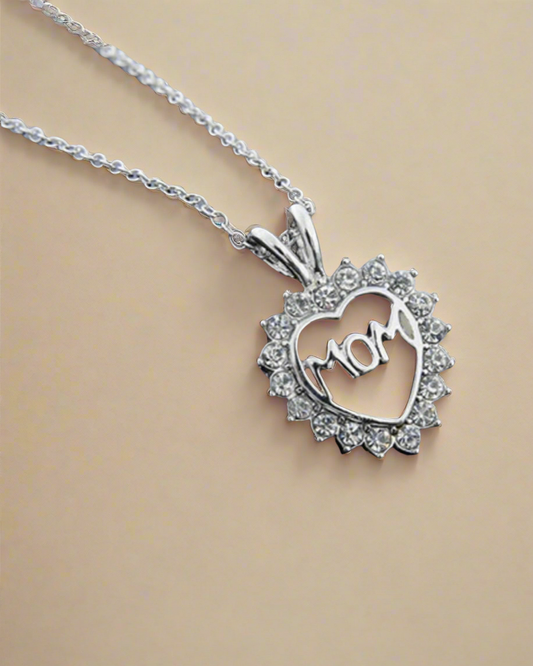 Mom Necklace - Clé de Coeur