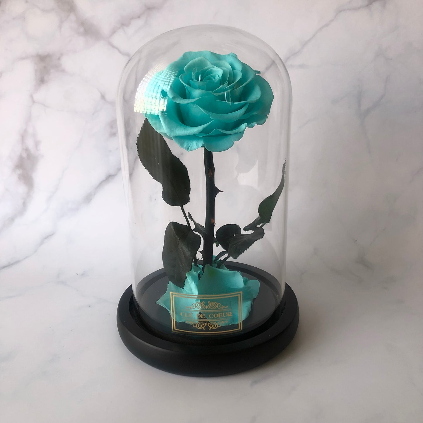Large Enchanted Rose - Clé de Coeur