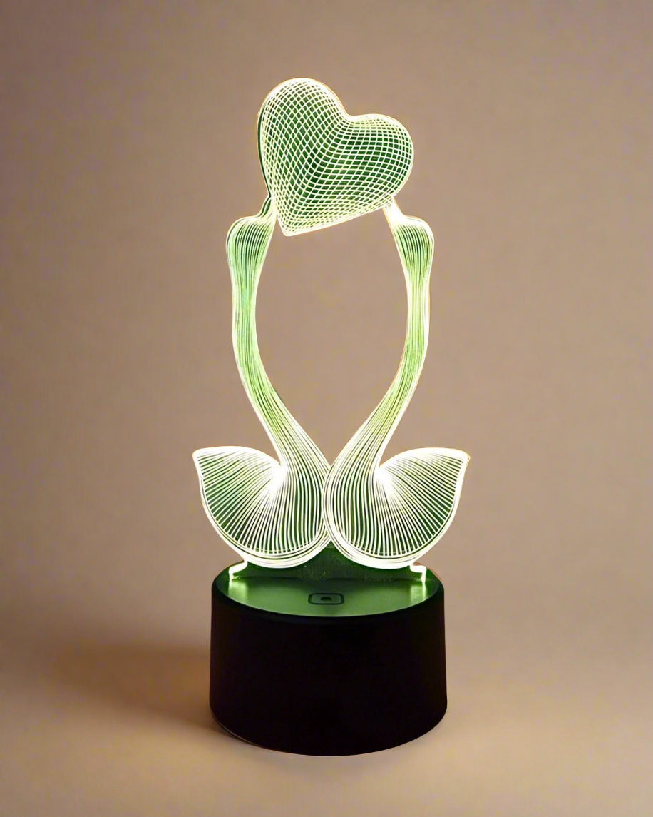 Swan Hologram - Clé de Coeur