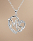 Love Mom Necklace