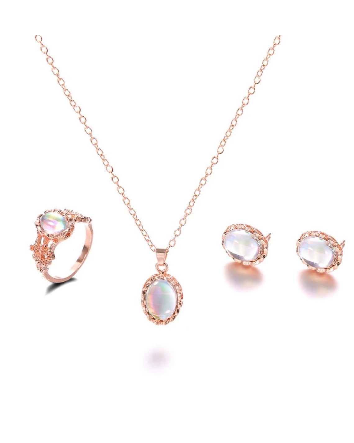 Moon Dust Jewelry Set - Clé de Coeur