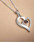 Love Projection Necklace - Clé de Coeur
