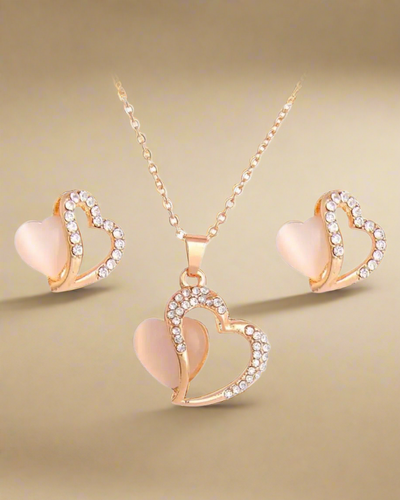 Hearty Jewelry Set - Clé de Coeur