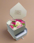 Rose Soap Flower Box with Drawer