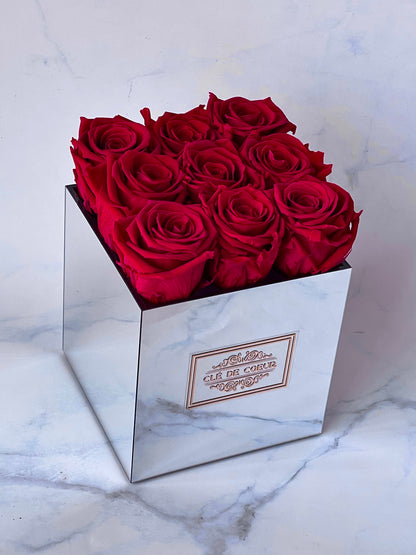 Mirrored Rose Box - Clé de Coeur
