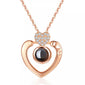 I ♡ U Projection Necklace - Clé de Coeur