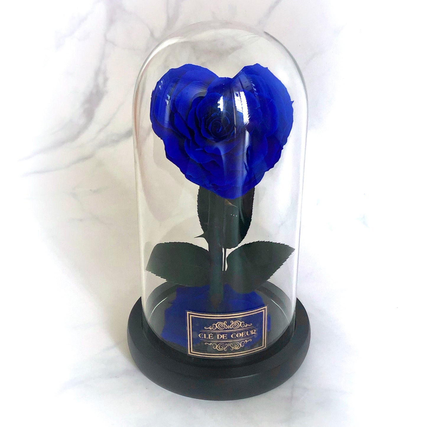 Large Enchanted Rose - Clé de Coeur