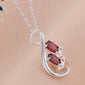 Rose Gem Necklace - Clé de Coeur