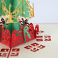Christmas Tree Pop-Up Card - Clé de Coeur