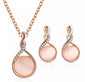 Dazzling Teardrop Jewelry Set - Clé de Coeur