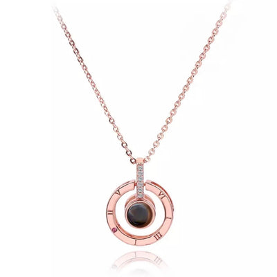 Timeless Love Projection Necklace - Clé de Coeur