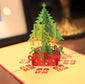 Christmas Tree Pop-Up Card - Clé de Coeur
